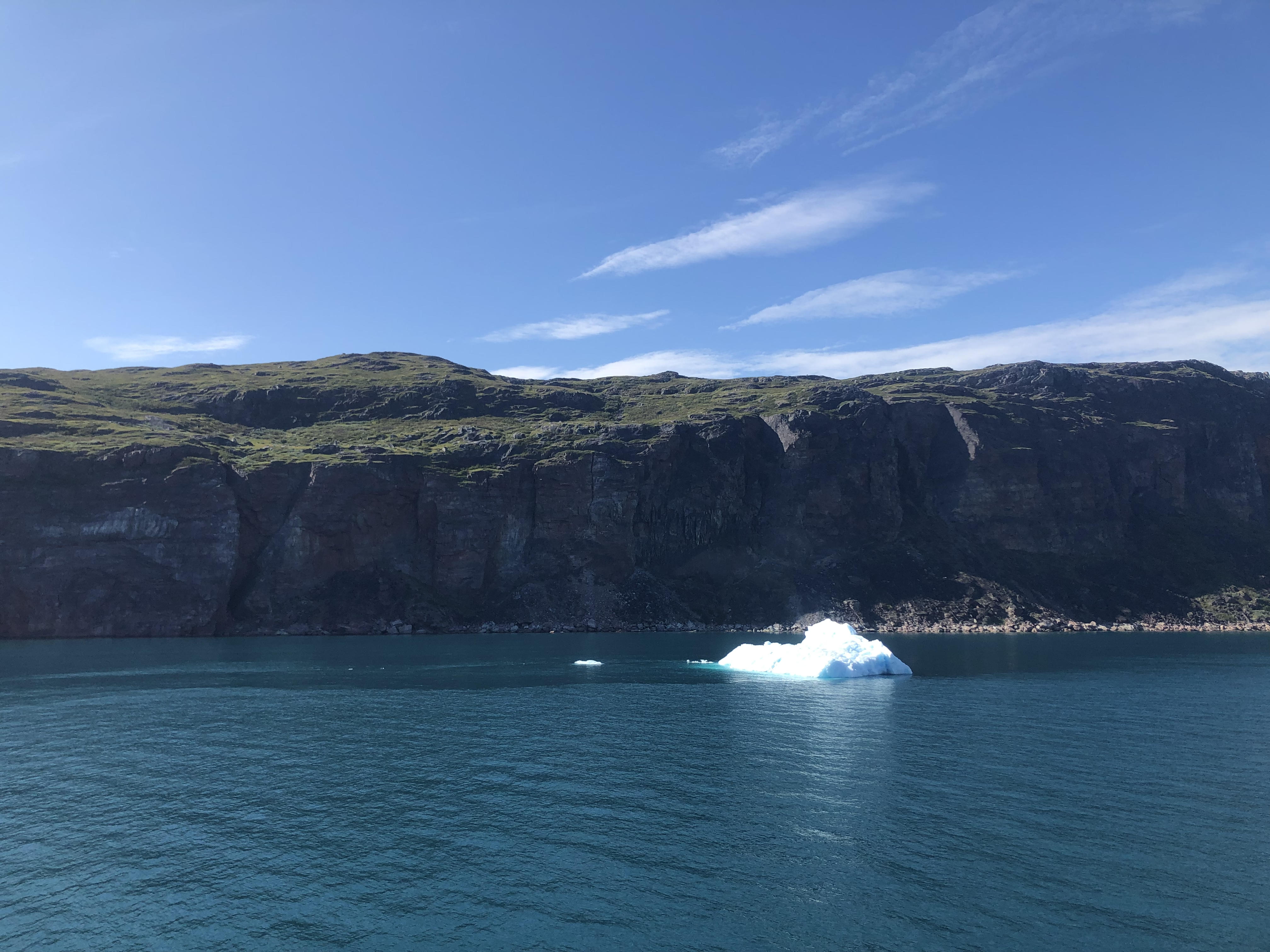 Iceberg in the Greenlandic Fjords