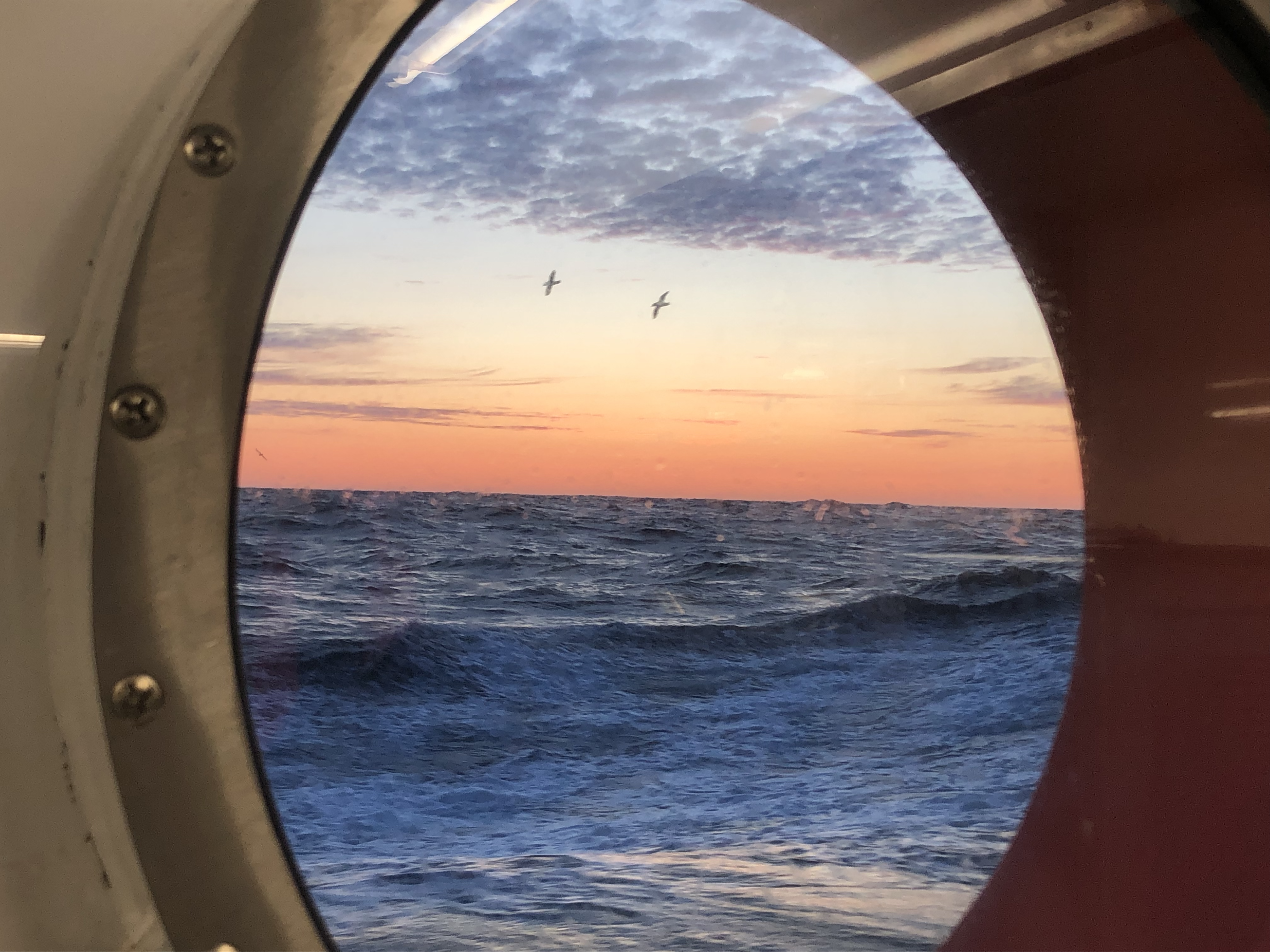 Sunset Streaked sky.